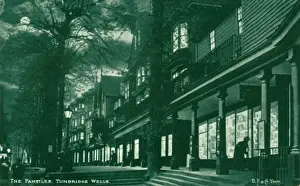 Night time scene. Tunbridge Wells, Toad Rock