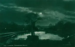 Toad Prints: Night time scene. Tunbridge Wells, Toad Rock