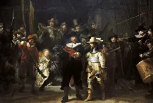 Dutch Gallery: The Night Watch, 1662, by Rembrandt (1606-1669)