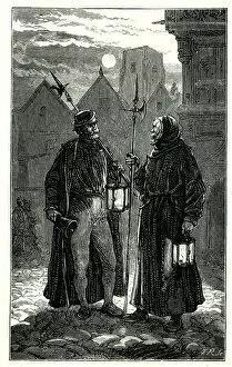 Night watchman and bellman, London