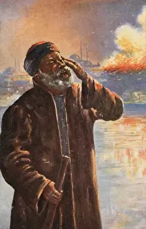 Aflame Prints: Night Watchman crying Fire