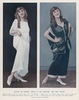 Enid Prints: Nightie or Pyjamas ?