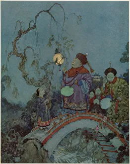Andersen Prints: The Nightingale - Edmund Dulac