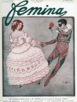 Presented Prints: Nijinsky in Carnaval