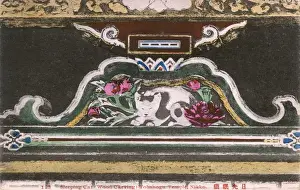 Nikko Prints: Nikko, Japan - Carving of a sleeping cat - Toshogu Temple