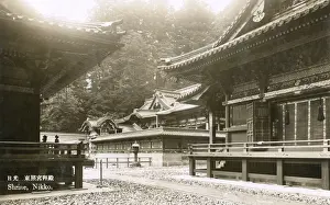 Tochigi Prints: Nikko Tosho-gu - a Shinto shrine located in Nikko, Japan