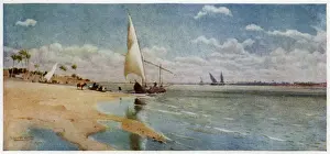 The Nile at Ayat / Egypt