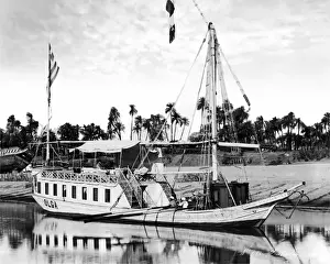Nile barge, Egypt