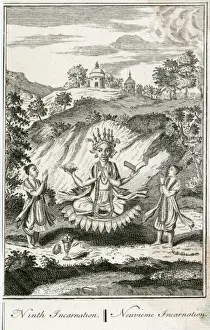 Appearance Prints: Ninth avatar of the Hindu god Vishnu