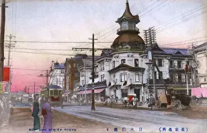 Nihonbashi Prints: Nippnbahi Street, Tokyo, Japan