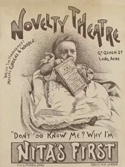 Alphabet Collection: Nitas First, at the Novelty Theatre, Great Queen Street, Long Acre, London