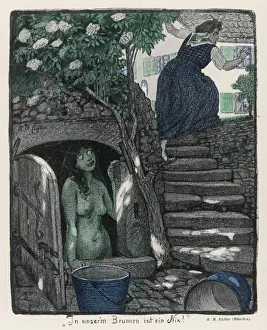 Nymph Prints: Nixie in the Well