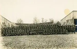 *New* Photographic Content Prints: No. 2 Squadron on a German aerodrome in 1918