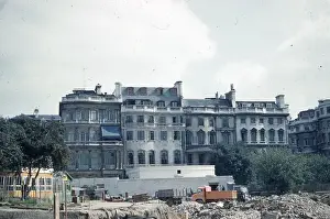 No. 4 Hamilton Place during final stages of Lecture Theatre