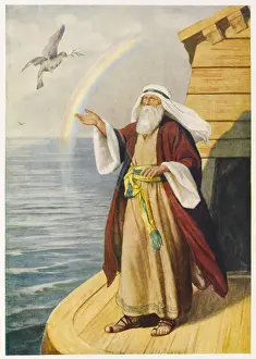Floods Prints: Noah on the Ark