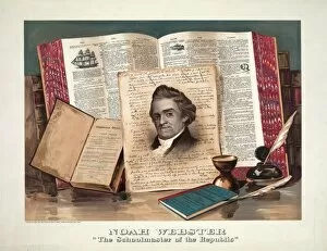Dictionary Gallery: Noah Webster, the schoolmaster of the Republic