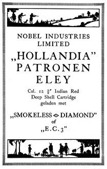 Cartridges Prints: Nobel Industries gun cartridges by H. L. Oakley