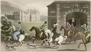 A noble hunting party