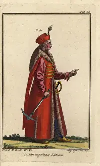 Spalart Prints: A nobleman from Hungary, 16th century