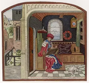 Nobleman Writing