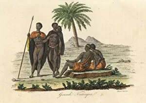 Nobles of the Nama (Namaqua) people of South Africa