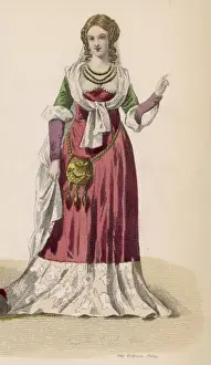 1510 Prints: Noblewoman 1510