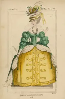 Noble Woman Prints: Noblewoman Circa 1780