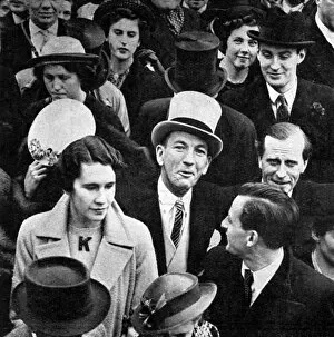 Noel Coward at the 1937 Coronation