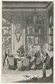 Nollet Prints: Nollet Lecturing