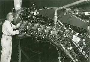 Nomad II engine at the Coronation Road Test Tunnels