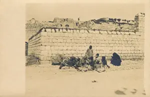 Nomads Prints: Nomadic Children in the Citadel, Aleppo, Syria