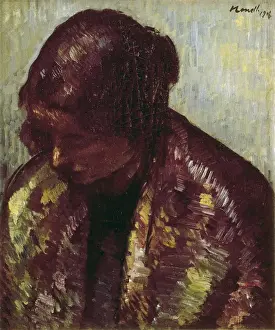 Impressionists Prints: NONELL i MONTURIOL, Isidre (1873-1911). Gypsy. 1906