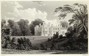 Surrey Collection: Nonsuch Park / Allom 19C