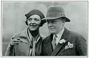 Norah Blaney and her fiance Basil Hughes, 1932