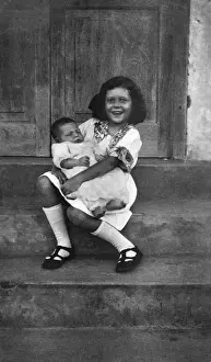 Norah and Daphne Jewell, Mombasa, Kenya, East Africa