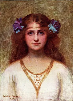 Buchel Prints: Norah Kerin as Miranda, The Tempest, Shakespeare