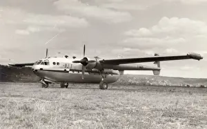 Nord Prints: Nord 2502 Noratlas, F-BGZD, of UAT