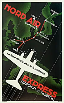 Images Dated 24th May 2012: Nord Air Express Poster