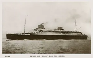 Norddeutscher Lloyd, Bremen - Steamship Europa