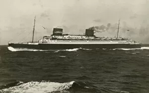 Images Dated 29th October 2019: Norddeutscher Lloyd, Bremen - Steamship Europa