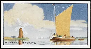 Norfolk Broads / Cig Card