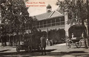 Rickshaw Prints: Norfolk Hotel, Government Road, Nairobi, Kenya, East Africa