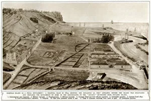 Prisoners Collection: Norfolk Island as a penal settlement, 1853