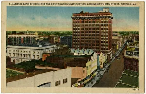 Images Dated 11th November 2016: Norfolk, Virginia, USA - National Bank of Commerce