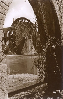 Pumping Collection: Noria at Orontes River in Hama, Syria