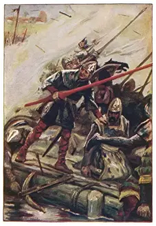 Norman Battle Scene