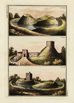 Moat Gallery: Norman castles in England