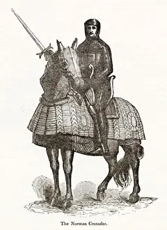 12th Prints: Norman Crusader, Horse Armoury, Tower of London