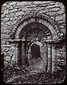 Granite Collection: Norman doorway, Ullard Church, County Kilkenny, Ireland