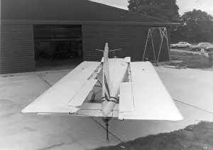Folded Prints: Norman NAC-1 Freelance G-NACI with its wings folded
